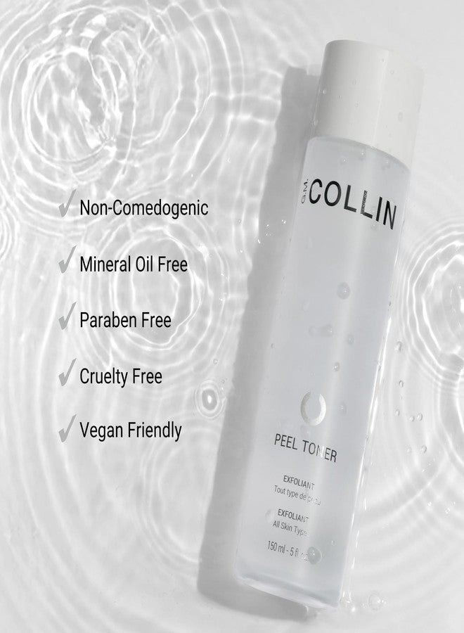 G.M. COLLIN Peel Toner Exfoliant | Daily Leave-On Liquid with AHA BHA PHA | Salicylic Acid Toner for Pores & Smooth Skin | Aloe Vera Soothes & Hydrates - Image 3
